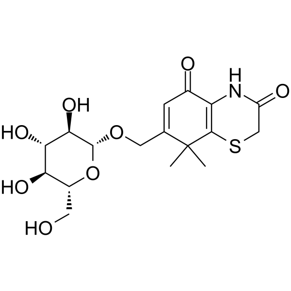 Xanthiside Structure