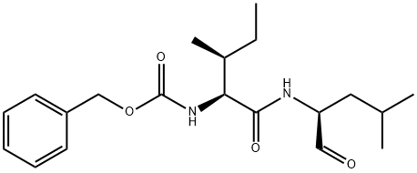 Z-Ile-Leu-aldehyde Structure