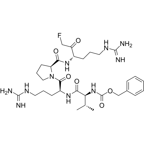 Z-VRPR-FMK Structure