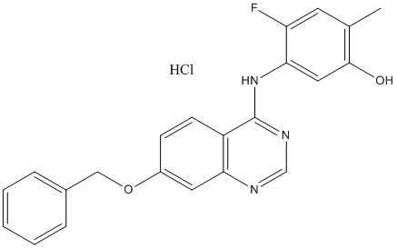 ZM 323881 hydrochloride Structure