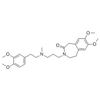 Zatebradine Structure