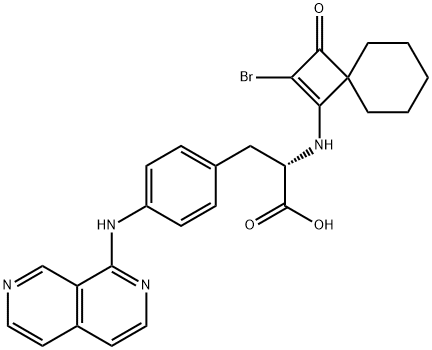 Zaurategrast Structure