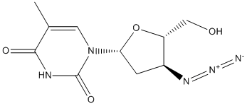 Zidovudine Structure