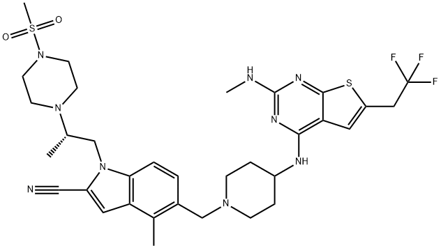 Ziftomenib Structure