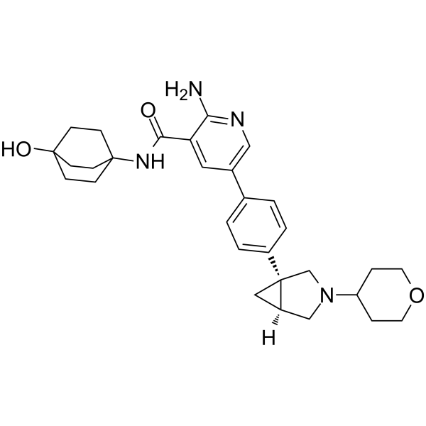 Zilurgisertib Structure