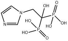 Zoledronic acid Structure
