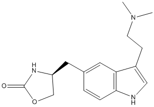 Zolmitriptan Structure