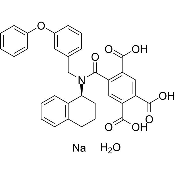 A-317491 sodium salt hydrate Structure