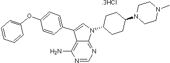 A 419259 trihydrochloride Structure