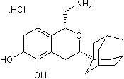 A 77636 hydrochloride Structure