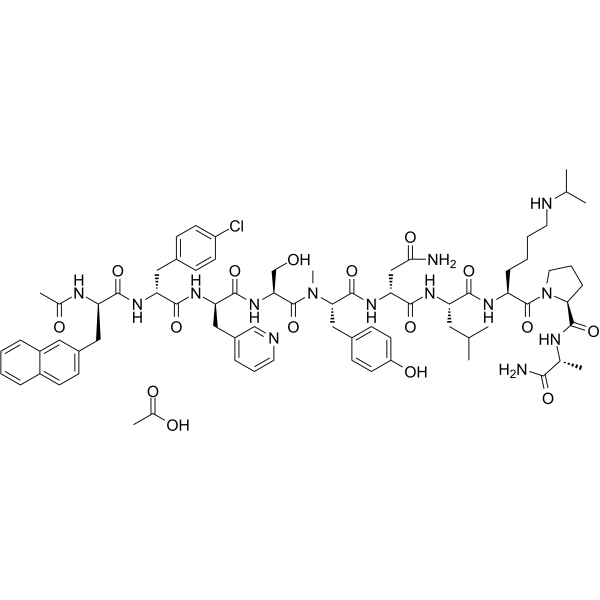 Abarelix Acetate Structure