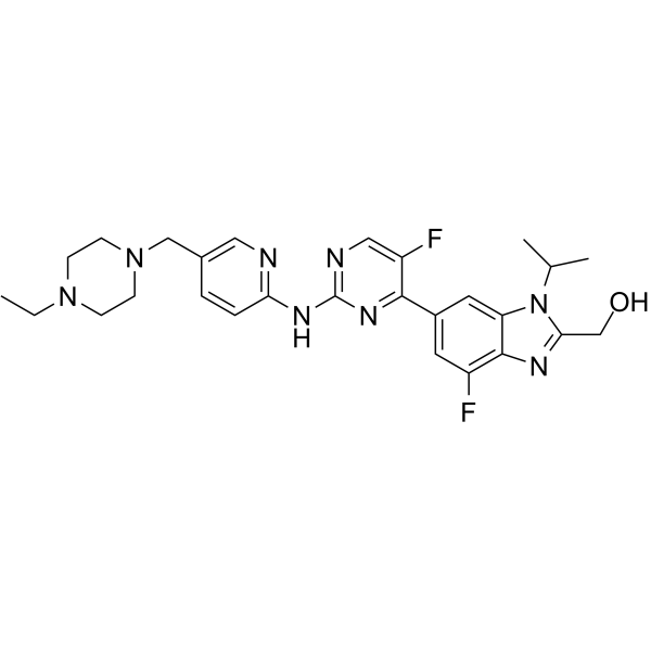 Abemaciclib metabolite M20 Structure