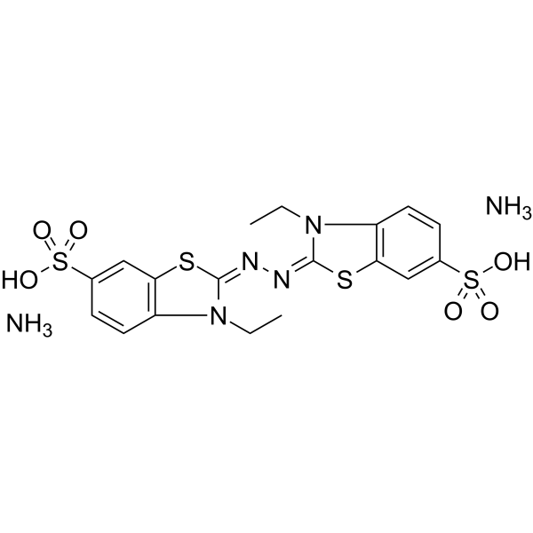 ABTS diammonium salt Structure