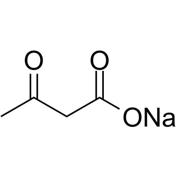 Acetoacetic acid sodium salt Structure