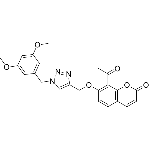 AChE/BChE-IN-12 Structure