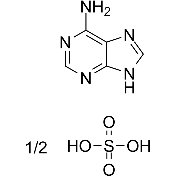 Adenine hemisulfate Structure