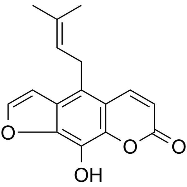 Alloimperatorin Structure