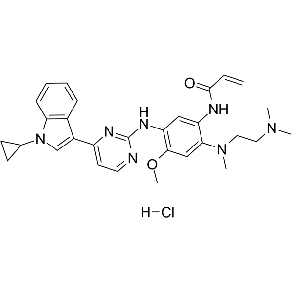Almonertinib hydrochloride Structure