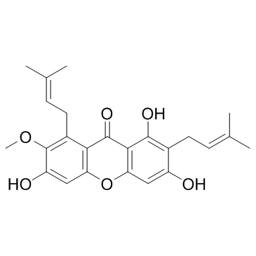 α-Mangostin Structure