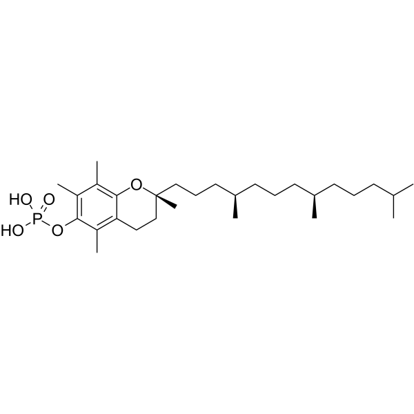 α-Tocopherol phosphate Structure