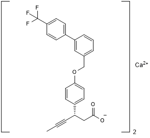 AMG 837 hemicalcium salt Structure