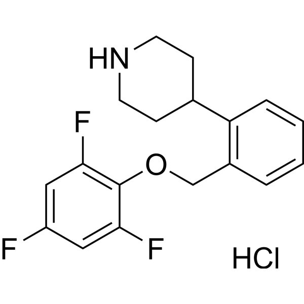 Ampreloxetine hydrochloride Structure