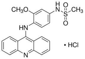 Amsacrine hydrochloride Structure