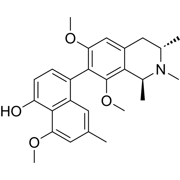 Ancistrotecine B Structure