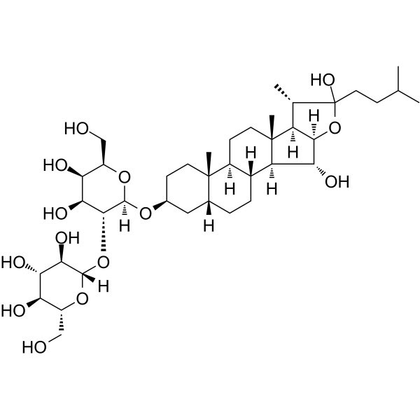 Anemarrhenasaponin I Structure
