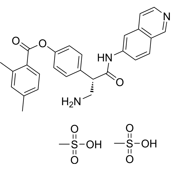 AR-13324 analog mesylate Structure