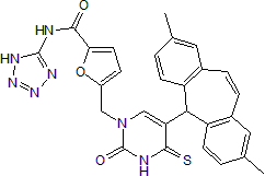 AR-C 118925XX Structure