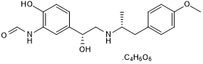 Arformoterol tartrate Structure