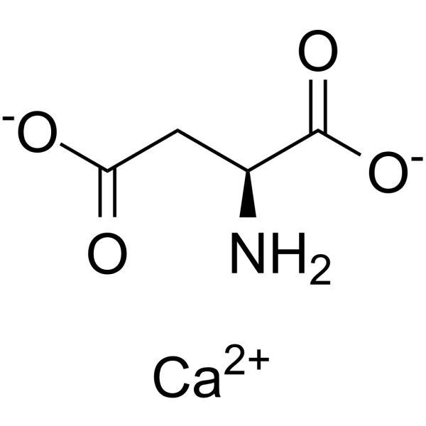 Aspartic acid calcium Structure