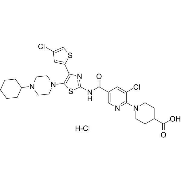 Avatrombopag hydrochloride Structure