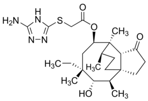 Azamulin Structure