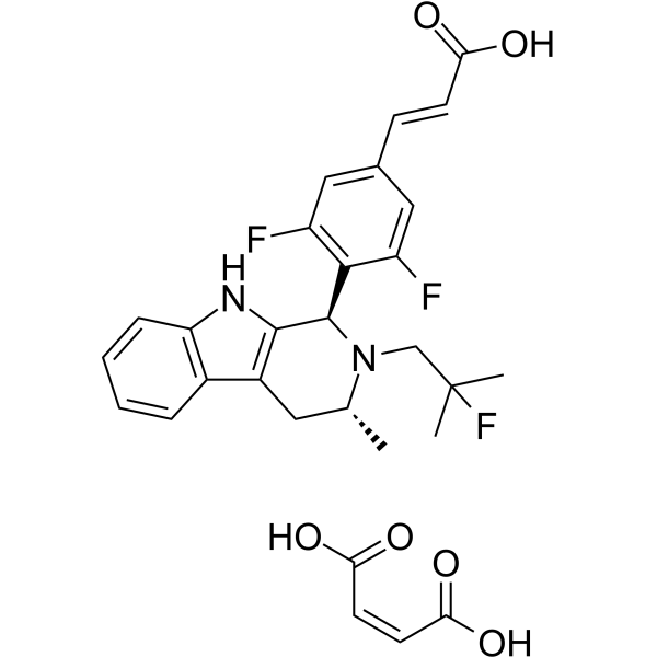 AZD9496 maleate Structure