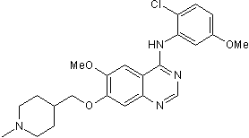 AZM 475271 Structure
