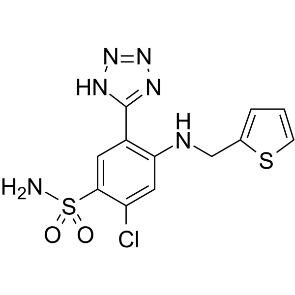 Azosemide Structure