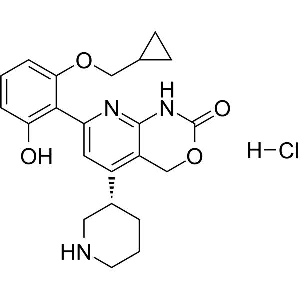 Bay 65-1942 hydrochloride Structure