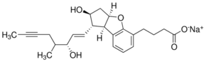 Beraprost sodium Structure