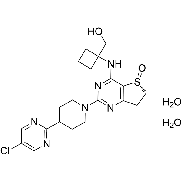 Nerandomilast dihydrate Structure