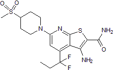 BI 605906 Structure