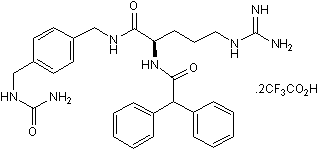 BIBO 3304 trifluoroacetate Structure