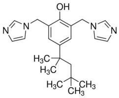 Bis-Imidazole phenol IDH1 inhibitor Structure