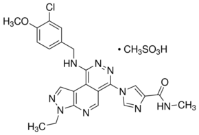 BMS-341400 methanesulfonate Structure