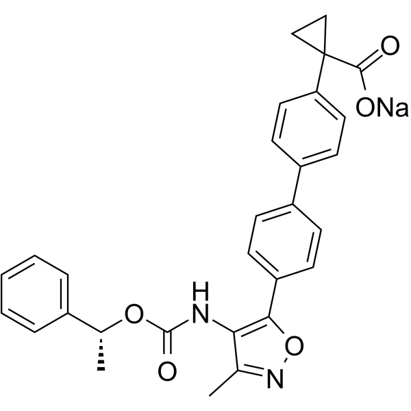 BMS-986020 sodium Structure