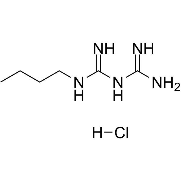 Buformin hydrochloride Structure