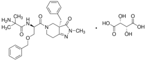 Capromorelin tartrate Structure