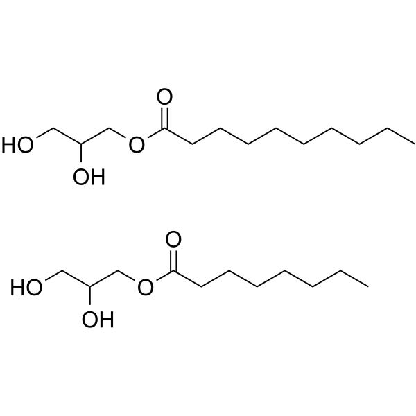 Caprylic/Capric Triglyceride Structure