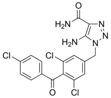 Carboxyamidotriazole Structure